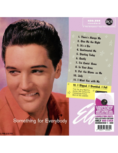 Elvis Presley - Something for Everybody - Liquid-Filled (Vinyle)