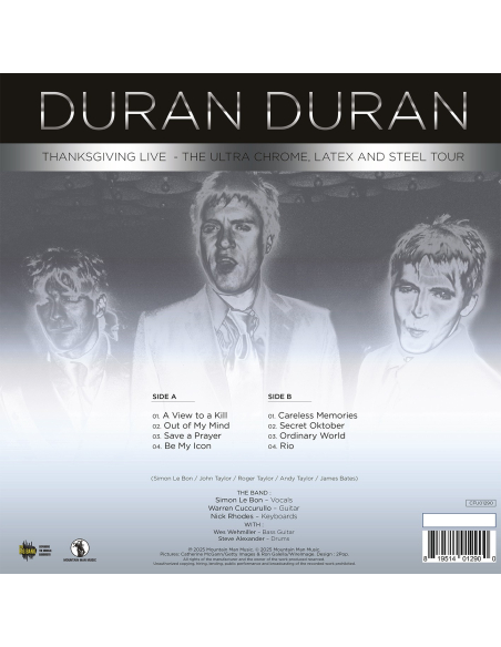 Duran Duran - The Ultra Chrome, Latex & Steel Tour Highlights - Liquid-Filled (Vinyle)