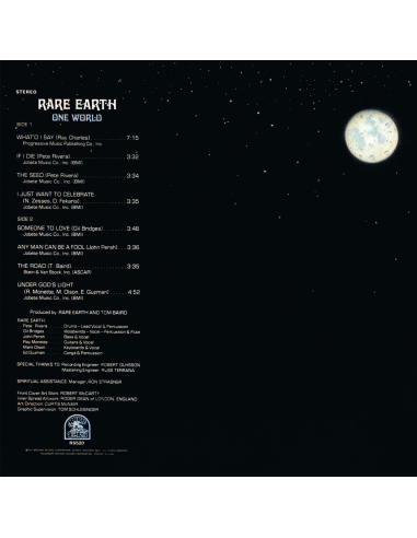 Rare Earth - One World