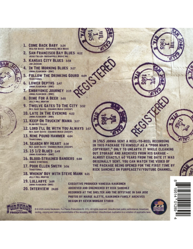 Jorma Kaukonen - Wabash Avenue - RSD BF 2025 (CD)