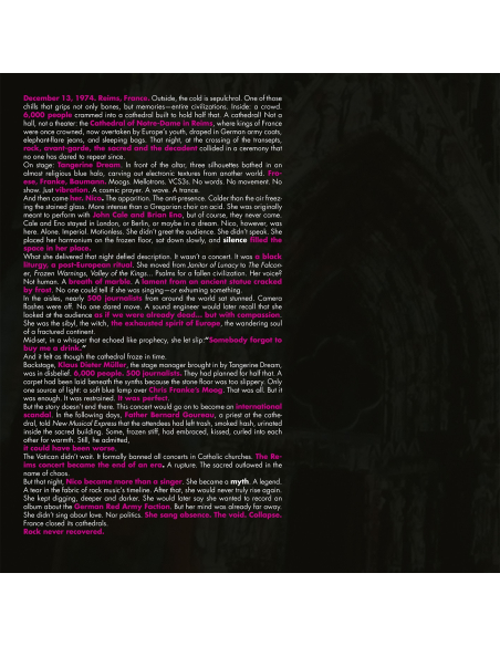 Nico - Live in Reims Cathedral '74 - RSD BF 2025 (Vinyle)