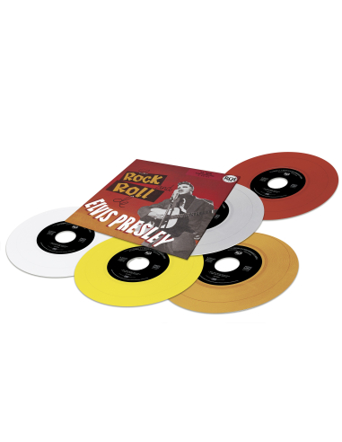 Elvis Presley - El Rock and Roll - Vinyle Rouge (Espagne) (Vinyle 7'')