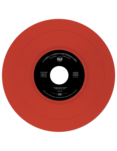 Elvis Presley - El Rock and Roll - Vinyle Rouge (Espagne) (Vinyle 7'')