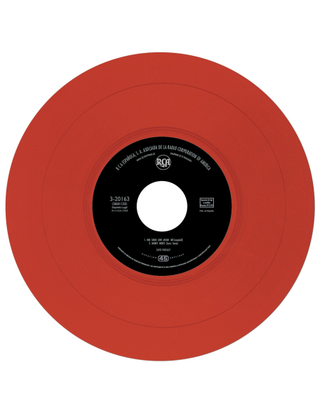 Elvis Presley - El Rock and Roll - Vinyle Rouge (Espagne) (Vinyle 7'')