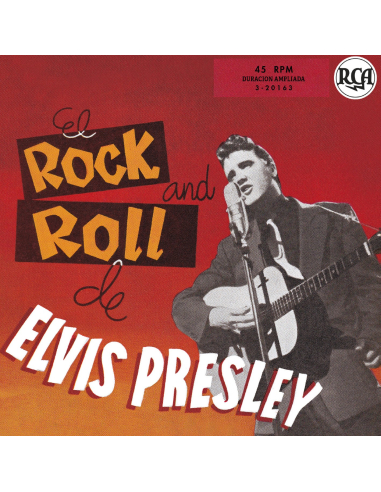 Elvis Presley - El Rock and Roll - Vinyle Rouge (Espagne) (Vinyle 7'')