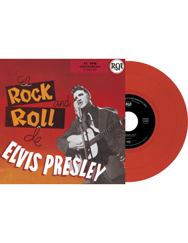 Elvis Presley - El Rock and Roll - Vinyle Rouge (Espagne) (Vinyle 7'')