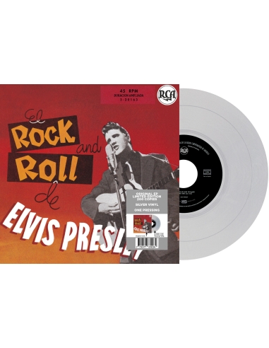 Elvis Presley - El Rock and Roll - Vinyle Argent (Espagne) (Vinyle 7'')