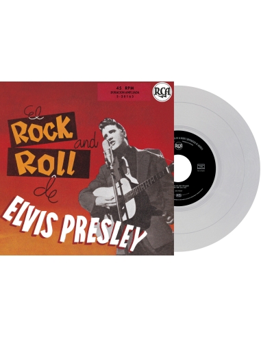 Elvis Presley - El Rock and Roll - Vinyle Argent (Espagne) (Vinyle 7'')
