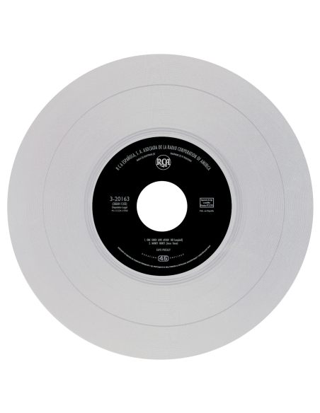Elvis Presley - El Rock and Roll - Vinyle Argent (Espagne) (Vinyle 7'')
