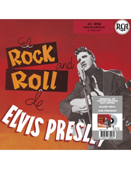 Elvis Presley - El Rock and Roll - Vinyle Argent (Espagne) (Vinyle 7'')