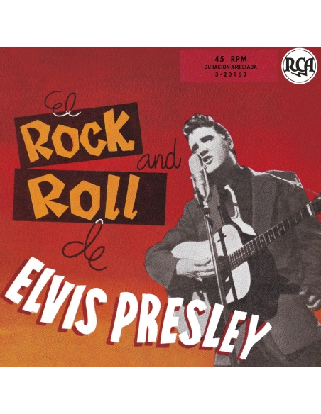 Elvis Presley - El Rock and Roll - Vinyle Argent (Espagne) (Vinyle 7'')