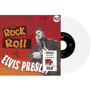 Elvis Presley - El Rock and Roll - Vinyle Blanc (Espagne) (Vinyle 7'')