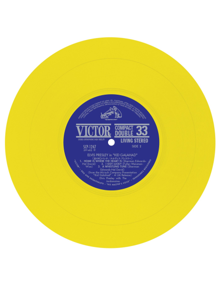 Elvis Presley - Kid Galahad - Vinyle Jaune (Japon) (Vinyle 7'')