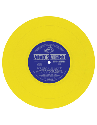 Elvis Presley - Kid Galahad - Vinyle Jaune (Japon) (Vinyle 7'')