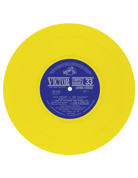 Elvis Presley - Kid Galahad - Vinyle Jaune (Japon) (Vinyle 7'')