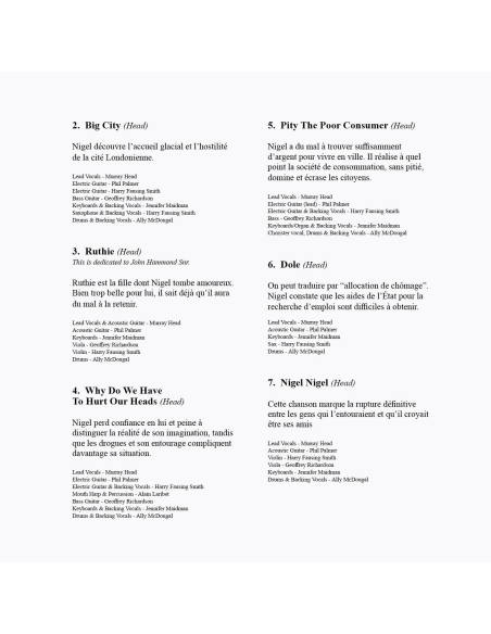 Murray Head - Nigel Lived+ (CD)