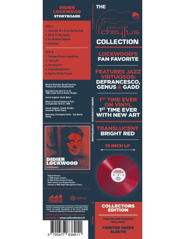 Didier Lockwood - Storyboard (Vinyle)