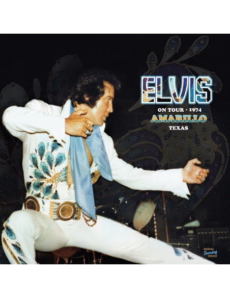 Elvis Presley - On Tour 1974 - Amarillo Texas - MRS (2 LP TRANSPARENT)