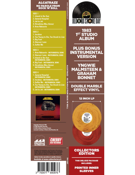 Alcatrazz - No Parole From Rock 'N' Roll - RSD 2026 (Vinyle)