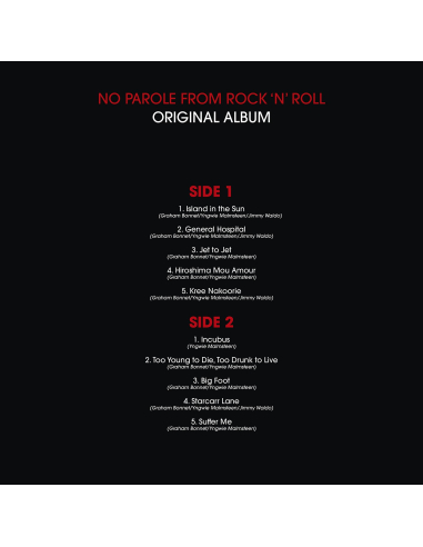Alcatrazz - No Parole From Rock 'N' Roll - RSD 2026 (Vinyle)