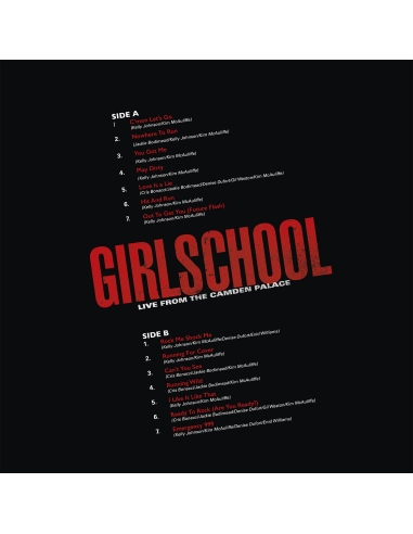 Girlschool - Live From The Camden Palace - RSD 2026 (Vinyle)