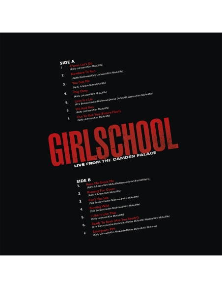 Girlschool - Live From The Camden Palace - RSD 2026 (Vinyle)