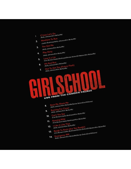 Girlschool - Live From The Camden Palace - RSD 2026 (CD)