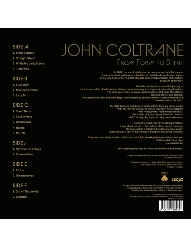 John Coltrane - From Form To Spirit - RSD 2026 (Vinyl)