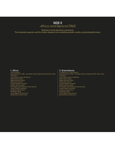 John Coltrane - From Form To Spirit - RSD 2026 (Vinyl)