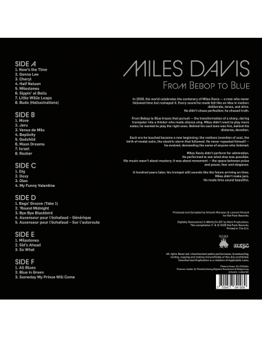 Miles Davis - From Bebop To Blue - RSD 2026 (Vinyle)