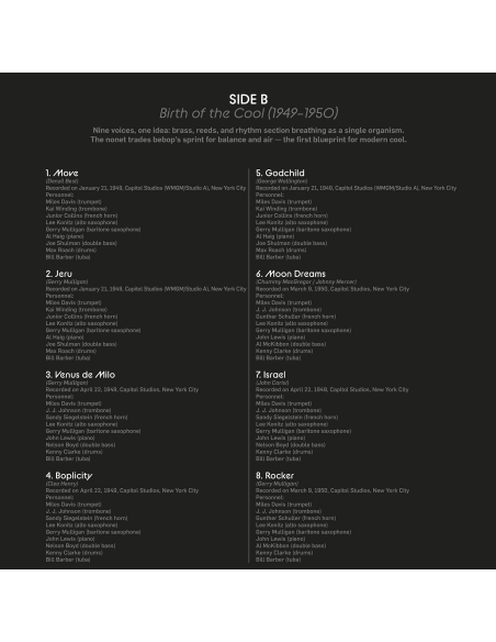 Miles Davis - From Bebop To Blue - RSD 2026 (Vinyle)