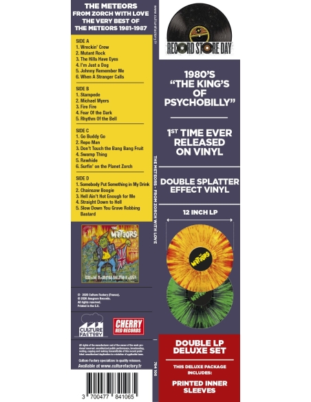 The Meteors - From Zorch with Love: The Very Best of the Meteors 1981-1997 - RSD 2026 (Vinyle)