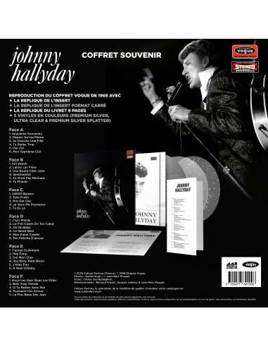 Johnny Hallyday - Coffret Souvenir - RSD 2026 (Vinyle)