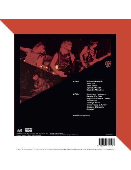 Tokyo Blade - Madame Guillotine/Undercover of the Honeymoon/The Cave Sessions - RSD 2026 (Vinyle)