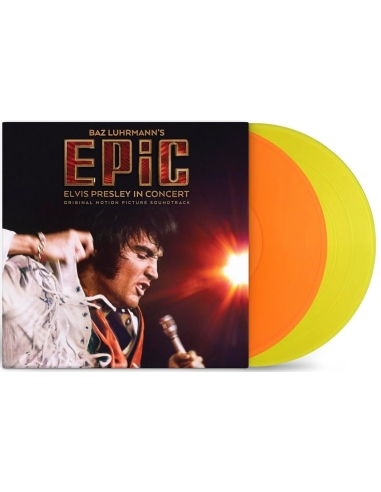 Elvis Presley - EPiC: Elvis Presley in Concert - Original Motion Picture Soundtrack - Edition Collector Jaune & Orange (Vinyle)