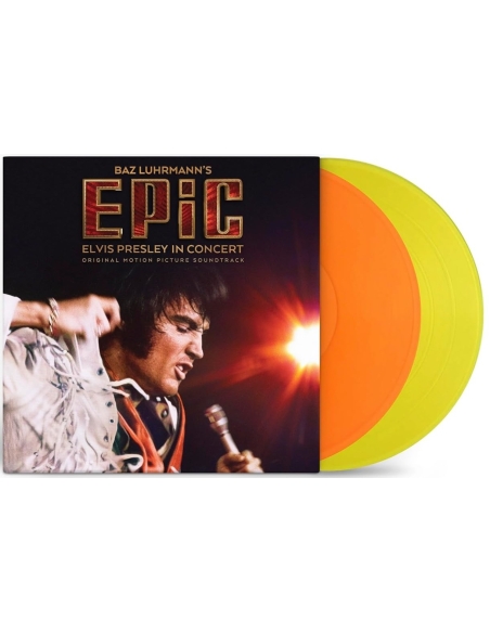 Elvis Presley - EPiC: Elvis Presley in Concert - Original Motion Picture Soundtrack - Edition Collector Jaune & Orange (Vinyle)