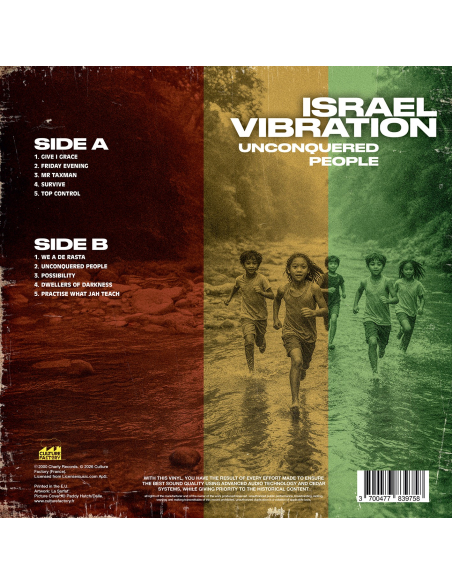 Israel Vibration - Unconquered People (Vinyle)