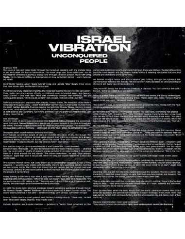 Israel Vibration - Unconquered People (Vinyle)