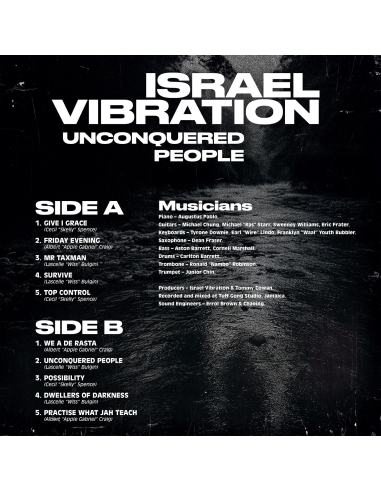 Israel Vibration - Unconquered People (Vinyle)