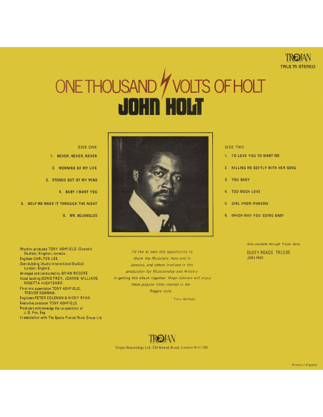 John Holt - 1000 Volts Of Holt (Vinyle)