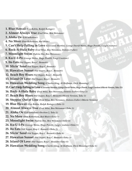 Elvis Presley - Blue Hawaii - RSD 2026 (CD)