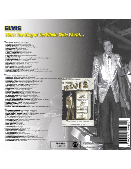 Elvis Presley - 1961: The King of Whole Wild World - RSD 2026 (CD)