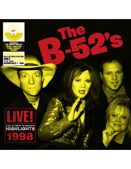 The B-52's - Live at Rock 'N Rockets Highlights - Liquid-Filled (Vinyle)