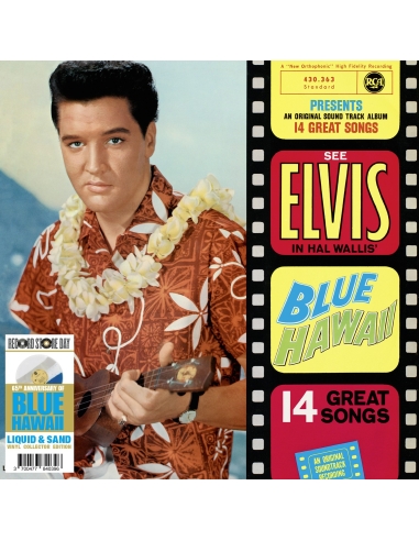 Elvis Presley - Blue Hawaii - Liquid-Filled - RSD 2026 (Vinyle)