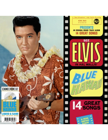 Elvis Presley - Blue Hawaii - Liquid-Filled - RSD 2026 (Vinyle)
