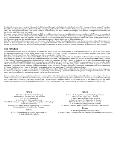 Elvis Presley - Blue Hawaii - Liquid-Filled - RSD 2026 (Vinyle)