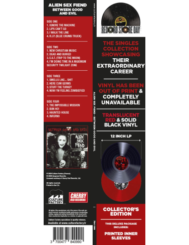 Alien Sex Fiend - Between Good And Evil - RSD 2026 (Vinyle)
