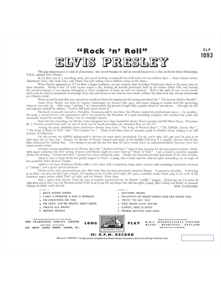 Elvis Presley - Rock 'N' Roll - Liquid-Filled (Vinyle)