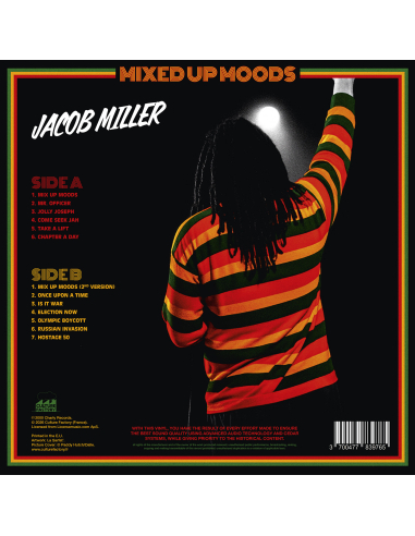 Jacob Miller - Mixed Up Moods (US Special Edition) (Vinyle)