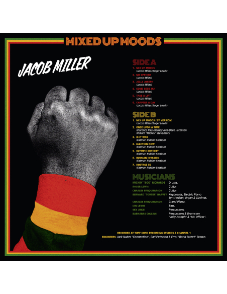 Jacob Miller - Mixed Up Moods (US Special Edition) (Vinyle)